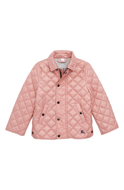 burberry childrens jacket|Burberry girls' diamond quilted jacket.